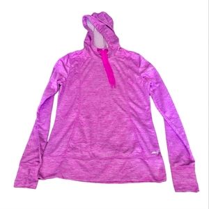 Avia hooded Pullover heathered purple womens xs